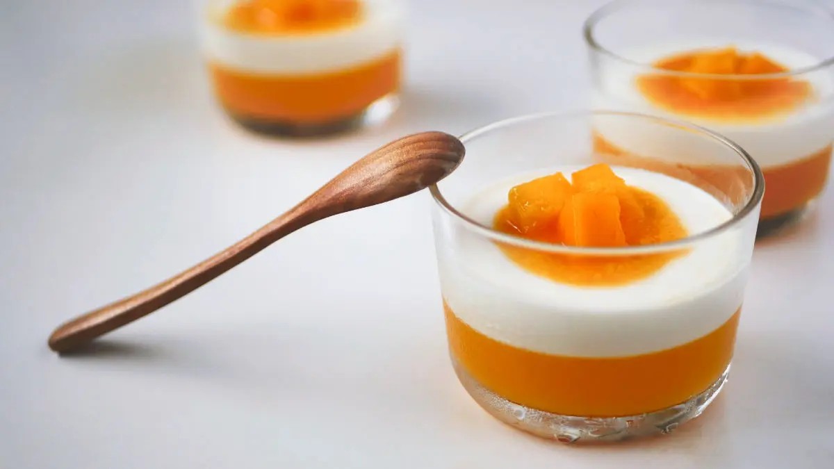 Classic Mango Panna Cotta