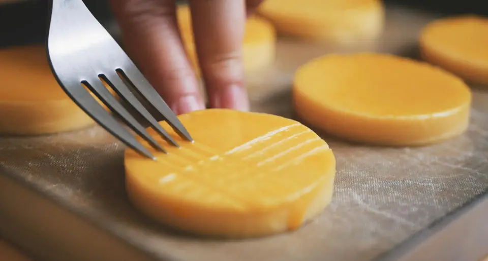 Palets Bretons Cookie Pattern Texture