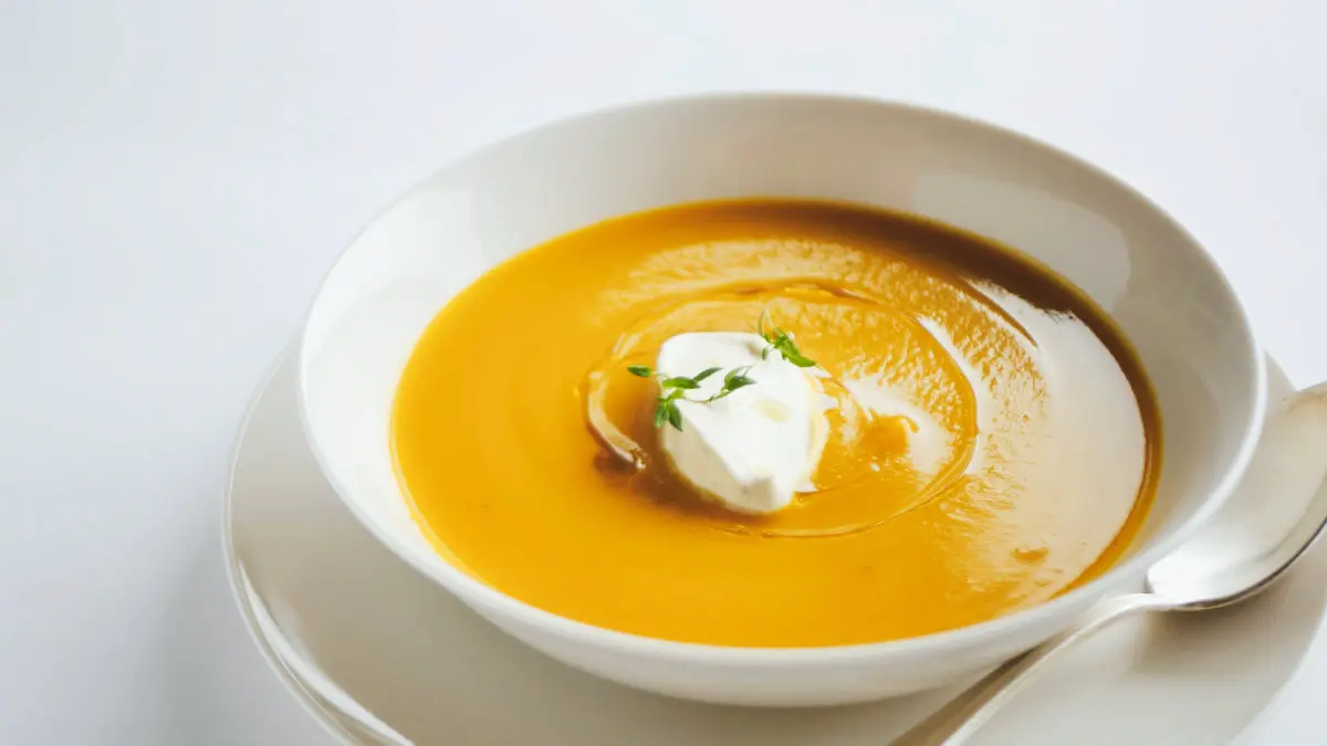 French Pumpkin Soup Inspired by Michelin-Starred Chef
